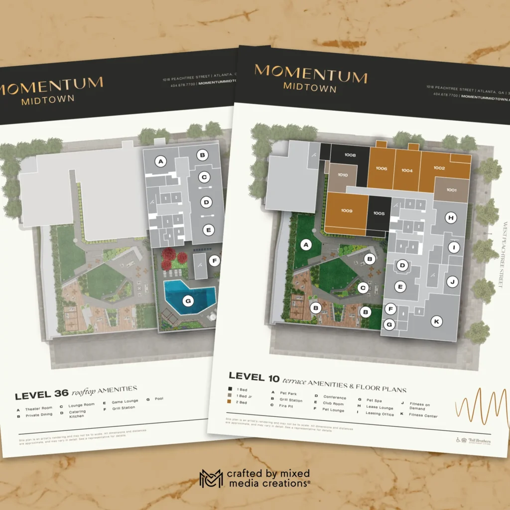Momentum Midtown Site Map