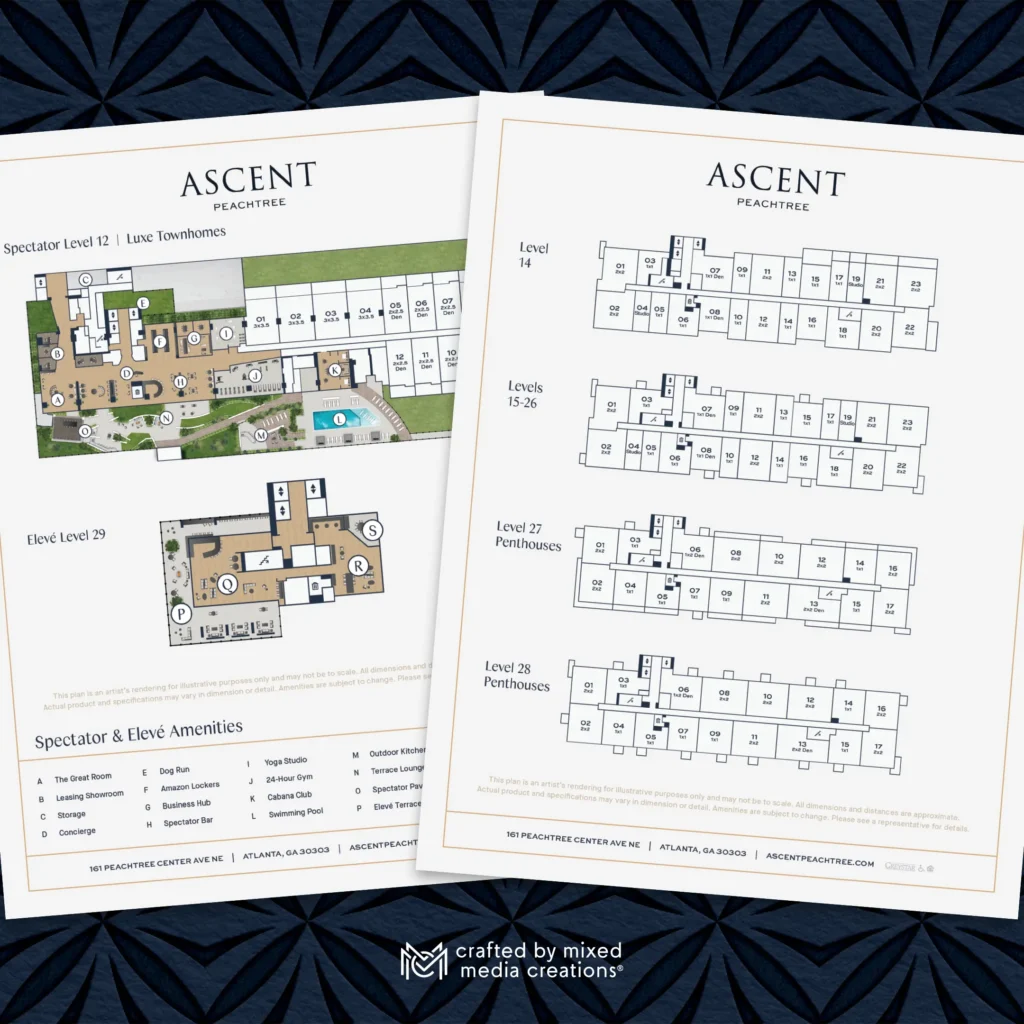 Ascent Peachtree Site Map