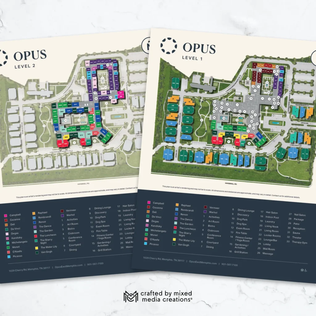 Opus Site Map